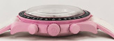 ساعت مچی امگا سواچ بند رابر Swatch X Omega Moonswatch Mission To The Pink Moonphase Rubber Strap