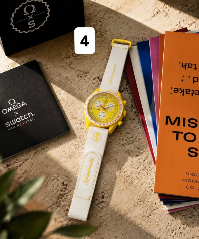 ساعت امگا سواچ Omega x Swatch Speedmaster Jupiter