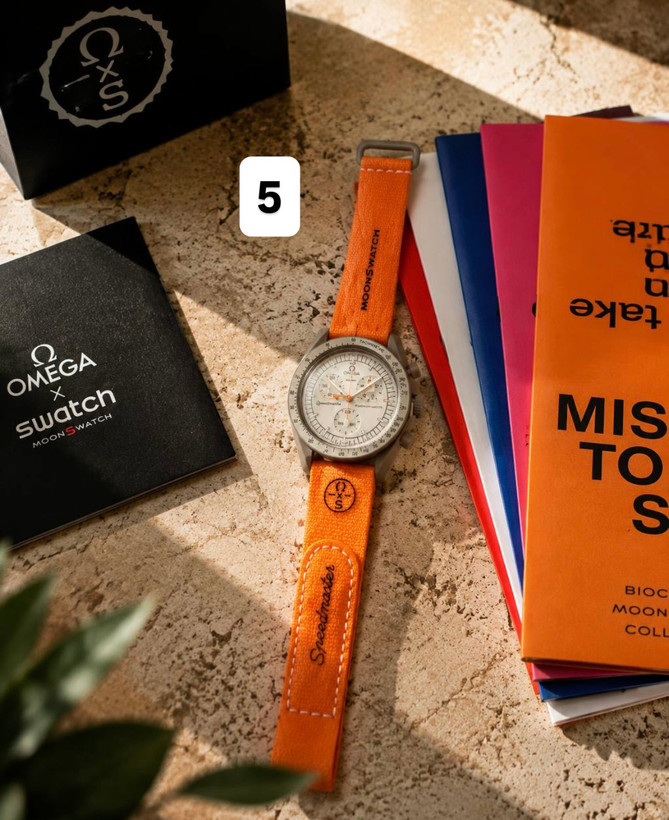 ساعت امگا سواچ Omega x Swatch Speedmaster Jupiter
